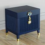 Сундук Eye Elsa Dreams Blue варинант исполнения - 1 | Loft Concept в Костроме