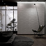 Гипсовая 3D панель с принтографией PM-33 варинант исполнения - 1 | Loft Concept в Костроме