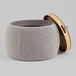 Пуф-трансформер Люкке с крышкой серый варинант исполнения - 5 | Loft Concept в Костроме