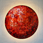 Светильник настенный «Красная Планета» варинант исполнения - 2 | Loft Concept в Костроме