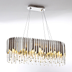 Большая многоярусная люстра Iroh Future Хром варинант исполнения - 4 | Loft Concept в Костроме