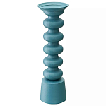 Подсвечник фигурный голубой Bright Accent 33 см варинант исполнения - 1 | Loft Concept в Костроме