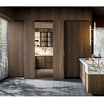 Раздвижные деревянные двери для кухни SISTEMA 7 Dada Engenereed Doors варинант исполнения - 5 | Loft Concept в Костроме