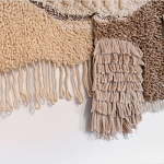 Тканый вручную монументальный настенный гобелен Earth Flow варинант исполнения - 3 | Loft Concept в Костроме