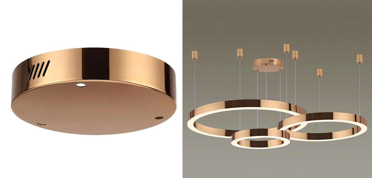 Основание для светильника Ring Horizontal Bronze 20 Основание для светильника Ring Horizontal Bronze 20 - Loft-Concept в Костроме