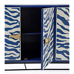 Буфет в гостиную с инкрустацией Bone Inlay Deco Sideboard - Orleans ZEBRA варинант исполнения - 2 | Loft Concept в Костроме