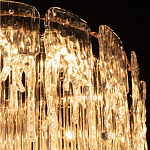 Бра с эффектом стекающего стекла и прозрачными трубками Textured Glass варинант исполнения - 7 | Loft Concept в Костроме