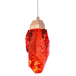 Подвесной светильник Soar Hanging Lamp Brass Red Красный варинант исполнения - 1 | Loft Concept в Костроме