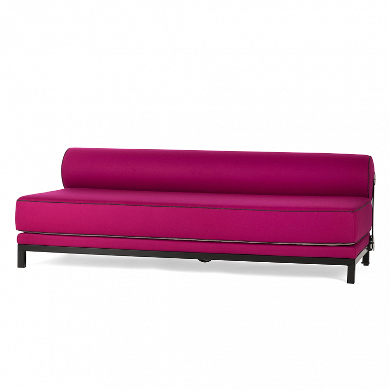Диван Roller Sofa Фуксия Черный Диван Roller Sofa Фуксия Черный в Костроме | Loft Concept