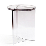 Стол журнальный круглый Acrylic Аether Smoke варинант исполнения - 1 | Loft Concept в Костроме