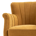 Кресло велюровое на ножках из массива ясеня Jessie Armchair варинант исполнения - 5 | Loft Concept в Костроме