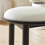 Дизайнерский стул из массива дерева с круглой спинкой Infinitude варинант исполнения - 2 | Loft Concept в Костроме