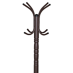 Вешалка напольная коричневая с 4-мя металлическими крючками Noble Branches варинант исполнения - 2 | Loft Concept в Костроме