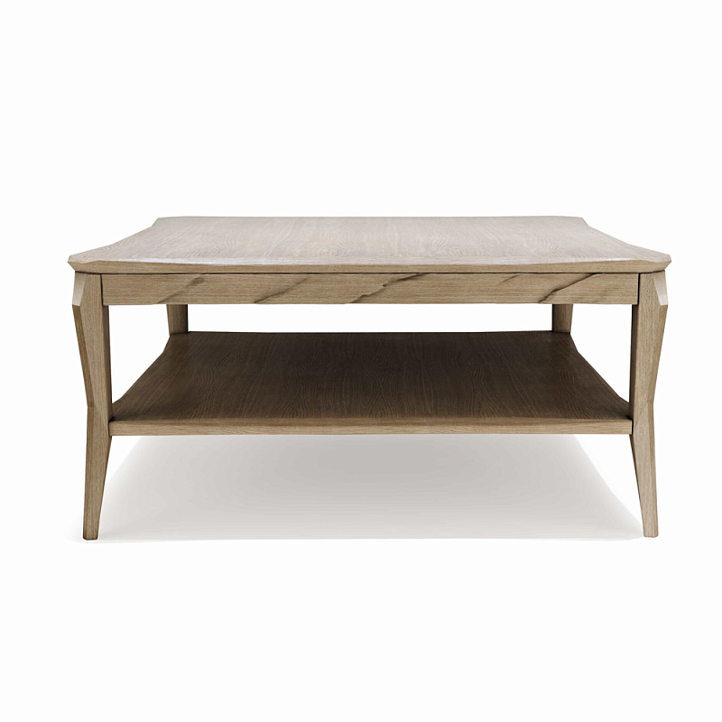 Стол журнальный с полкой для хранения Tasteful Furniture Светлый дуб Коричневый Стол журнальный с полкой для хранения Tasteful Furniture Светлый дуб Коричневый в Костроме | Loft Concept