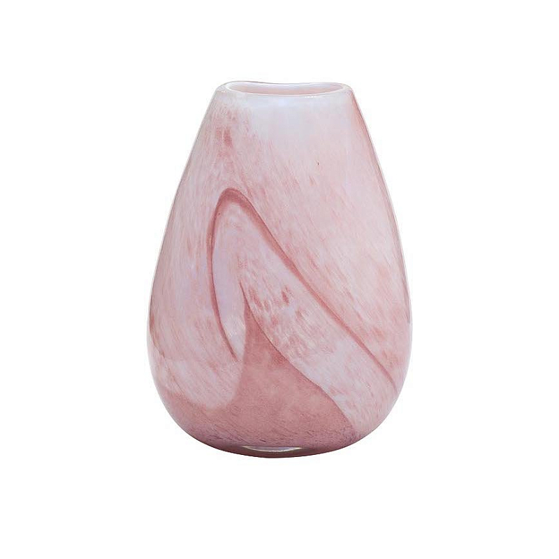 Ваза Pink Milk Mini Белый Розовый пастельный Ваза Pink Milk Mini Белый Розовый пастельный в Костроме | Loft Concept
