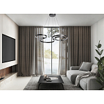 Люстра подвесная светодиодная в виде волнообразной ленты Ribbon Vortex варинант исполнения - 13 | Loft Concept в Костроме