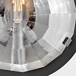 Бра округлой формы с многогранным стеклянным плафоном Hinkley варинант исполнения - 4 | Loft Concept в Костроме