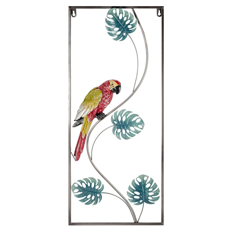 Аксессуар настенный из металла Blank Space Parrot Мульти в Костроме | Loft Concept 