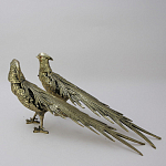Статуэтка бронзовая пара Фазаны Bronze Birds варинант исполнения - 2 | Loft Concept в Костроме