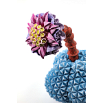 Статуэтка тропический фрукт Pandora Tropical Fruit Blue Pink Lilac Flower варинант исполнения - 1 | Loft Concept в Костроме