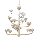 Люстра в виде растения Silver Flower Glade варинант исполнения - 2 | Loft Concept в Костроме