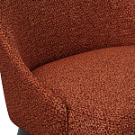 Мебельная ткань Шенилл терракотовый цвет 138 см T4-44 варинант исполнения - 2 | Loft Concept в Костроме