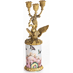 Фарфоровый подсвечник Лебедь с ангелом Asse варинант исполнения - 4 | Loft Concept в Костроме