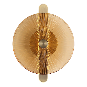 Бра с круглым стеклянным плафоном Gingham