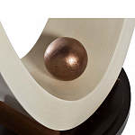 Консоль на полукруглой основе Stylish Pearl варинант исполнения - 3 | Loft Concept в Костроме