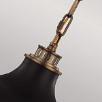 Подвесной светильник с круглым белым плафоном в индустриальном стиле Feiss варинант исполнения - 4 | Loft Concept в Костроме