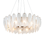 Люстра Mont Saint-Michel Золотая с Рельефным Стеклом варинант исполнения - 2 | Loft Concept в Костроме