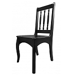 Стул черный из массива березы без подлокотников Vintage варинант исполнения - 2 | Loft Concept в Костроме