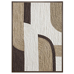 Панно из шнура геометрическая абстракция wall panel line II варинант исполнения - 2 | Loft Concept в Костроме