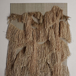 Декор настенный из соломы рафия CANVAS RAFFIA Decor варинант исполнения - 1 | Loft Concept в Костроме