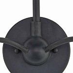 Бра настенное черное с 2-мя лампами Candle Sleeves варинант исполнения - 1 | Loft Concept в Костроме