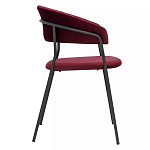 Стул мягкий с бархатистой велюровой спинкой и сиденьем Wine Chair варинант исполнения - 2 | Loft Concept в Костроме