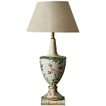Настольная лампа Шинуазри с абажуром Blooming Garden Chinoiserie Table Lamp варинант исполнения - 1 | Loft Concept в Костроме