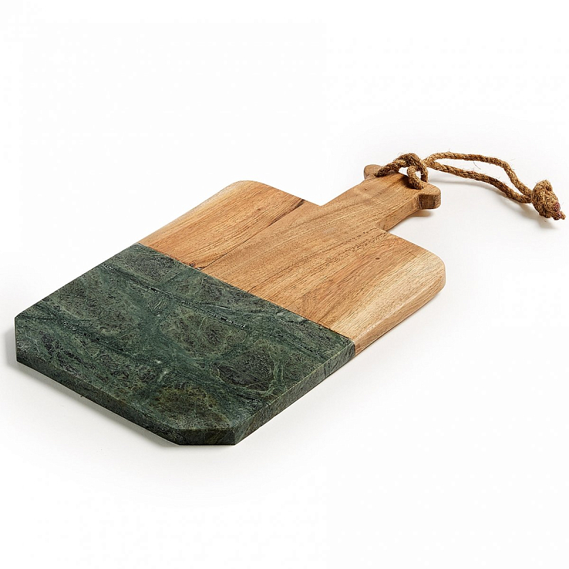 Разделочная доска Green Wood Зеленый Бежевый Разделочная доска Green Wood Зеленый Бежевый в Костроме | Loft Concept
