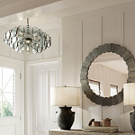 Люстра с каскадом из круглых стеклянных дисков Small Round Sequins варинант исполнения - 4 | Loft Concept в Костроме