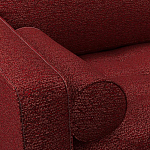 Мебельная ткань Шенилл бордовый цвет 138 см T4-23 варинант исполнения - 4 | Loft Concept в Костроме