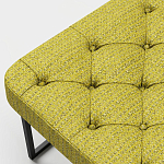 Мебельная ткань Шенилл горчичный цвет 142 см T4-62 варинант исполнения - 6 | Loft Concept в Костроме