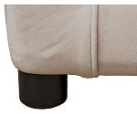 Диван двухместный раскладной светло-серый с кантом Pride варинант исполнения - 7 | Loft Concept в Костроме