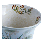 Ваза из фарфора с бронзовыми элементами Tropical Garden варинант исполнения - 4 | Loft Concept в Костроме