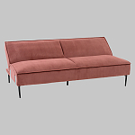 Диван современный вельветовый прямой Worcester Коралл варинант исполнения - 4 | Loft Concept в Костроме