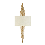 Бра с белым абажуром и элементами в виде натуральных веток Hinkley варинант исполнения - 1 | Loft Concept в Костроме