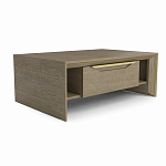 Стол журнальный с ящиками и открытыми полками Flowchart варинант исполнения - 1 | Loft Concept в Костроме