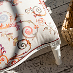 Стул из массива бука бежевый с растительным орнаментом Raffael Angel Beige Chair варинант исполнения - 2 | Loft Concept в Костроме