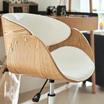 Вращающееся офисное кресло на колёсах Delwyn Chair варинант исполнения - 4 | Loft Concept в Костроме