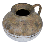 Ваза металлическая с ручкой Bygone Era варинант исполнения - 2 | Loft Concept в Костроме