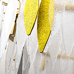 Люстра круглая с подвесками Harmony of Shine  варинант исполнения - 2 | Loft Concept в Костроме